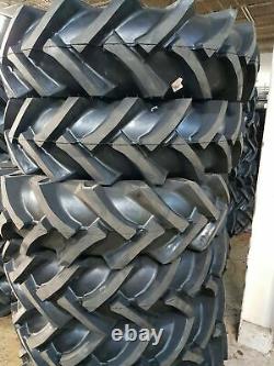 12.4x28, (2 -Tires + 2 -Tubes) ROAD CREW R-1 12.4-28, 14 PLY 12428