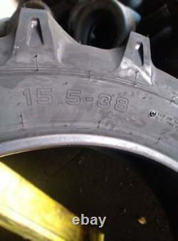 15.5-38 Tire New Petlas R-1 14 Ply Bias Tube Type 15538 15.5 38
