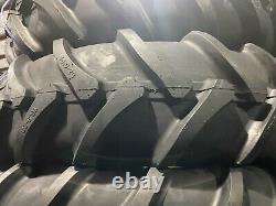 16.9-28 (2-TIRES + TUBES) 16.9x28 R1 12 PLY Tractor Tires 16928 FREE SHIPPING
