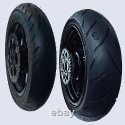 190/50-17 MMT Rear Back Motorcycle Tire 190/50ZR17 + FREE 120/70-17 FRONT TIRE