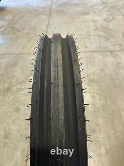2 New Tires & 2 tubes 4.00 16 Advance F-2 3 rib 4ply TT Tractor Front 4.00x16