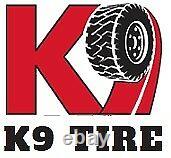 2 New Tires 8.15 15 K9 Forklift 12 Ply Tube Type 8.15-15 28x9-15 8.15x15 DOB FS