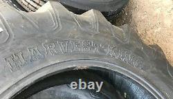 2 New Tires & Tubes 12.4 28 Harvest King R-1 Tractor Rear 8 ply FS