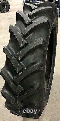 2 New Tractor Tires & 2 Tubes 11.2 28 GTK R1 8 ply TubeType 11.2x28 11.2-28 FSC