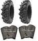2 New Tractor Tires & 2 Tubes 18.4 30 GTK R1 10 ply TubeType 18.4x30 FS