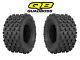 2 Quadboss Sport ATV Rear Tires 20X10X9 20X10-9 4 PLY QBT739 (pair)
