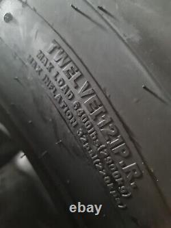 (2 TIRES+ 2 Tubes) 13.6-38 13.6X38 ROAD CREW R1 TRACTOR TIRES 12 PLY