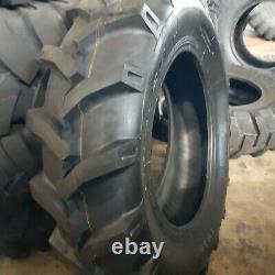 (2-TIRES + TUBES) 13.6x28,13.6-28 R1 8 PLY Tractor Tires 13628 FREE SHIPPING