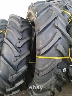 (2 Tires + 2 Tubes) 15.5-38 12 PLY R1 New Road Crew Rear Backhoe Tractor Tires