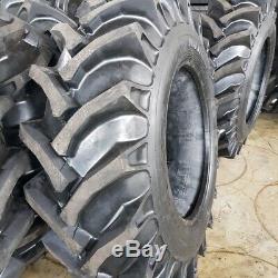 (2-Tires + TUBES) 16.9-28 12 PLY Rear Industrial TRACTOR TIRES 16.9x28 16928