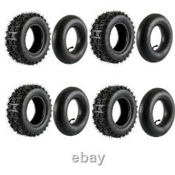 (4) 13x5.00-6 Tire and Tube 2 Ply Lawn Mower Garden Tractor 13x5x6 13x5-6 13/5-6