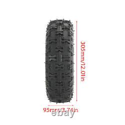 4 Pack 6 inch 4.10x6 4.10-6 Tire 4Ply Knobby Tubeless Gokart ATV Dube Buggy