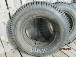 4 older CO-OP Country Squire 7.00-16 6ply rating, heavy service snow tires withtube