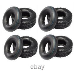 4pcs 9x3.50-4 Tire & Tube 9x3.5-4 for Garden Lawn Mower Tires Scooter 4 PLY