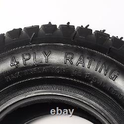 4pcs 9x3.50-4 Tire & Tube 9x3.5-4 for Garden Lawn Mower Tires Scooter 4 PLY