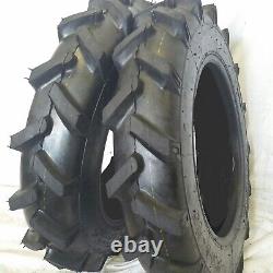 5.00X15 ROAD CREW 5.00-15 (2 Tires + 2 Tubes) R1 6 Ply Tractor Farm Tires