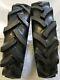 6.50-16, 6.50x16 (2 TIRES + 2 TUBES)6 PLY KNK50 3-Rib Farm Tractor Tires WithTube