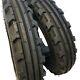 7.50-16 (2 TIRES + 2 TUBES) 6 PLY ROAD CREW KNK-30 Farm Tractor 7.50x16