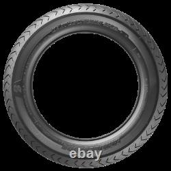 Bridgestone H50 130/80-17 Front & 180/65-16 Rear Blackwall Bias Ply Tire Set