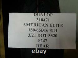 DUNLOP AMERICAN ELITE 180 65 16 81H Bias Ply HD REAR TIRE 34AE-57 Q1 Brand New