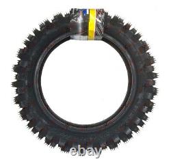 Dunlop 60/100-10 70/100-10 Tires with Tubes Front Rear Set MX34 CFR50 SX50 TTR50
