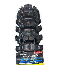 Dunlop MX34 120/80-19 Rear Dirt Bike Motorcycle Tire Geomax 120 80 19 45273516
