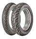 Dunlop Motorcycle Tires D404 130/90-16 Front 140/90-16 Rear Set Combo