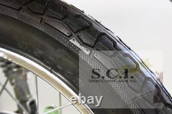 Honda Cb350 Cl350 Cb360 Cb350f Cb400f Liberty 6 Ply Front & Rear Tubed Tire Set