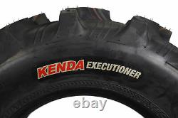 Kenda Executioner 25x8-12 6 PLY ATV K538 Single Tire with 25x8-12 TR-6 Inner Tube