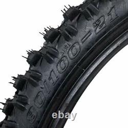 Pit Dirt Bike 80/100-21 3.00-21 Front Tire Tube 4PLY
