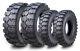SUPERGUIDER Set 4 HD 6.50-10 Steer & 28x9-15 drive Forklift Tires with Tube & Flap