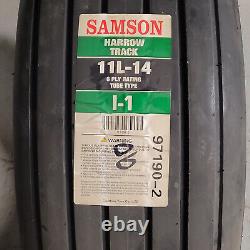 Samson Harrow Track 11L-14 6 Ply Rating Tube Type 1-L Tractor Implement NEW