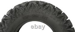 Sedona ATV Tire Set (2) 25x8R-12 & (2) 25x10R-12 Rip Saw Heavy Duty 6 Ply Radial