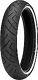 Shinko 777 Whitewall Front 4-Ply Tire 90/90-21 TL 54H 87-4565