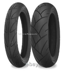 Shinko SR740/741 130/70-17 Rear & 110/70-17 Front Motorcycle Tires 4 Ply Rated