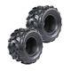 TWO 18x9.50-8 Tires Tyres for Turn Riding Lawn Mower Garden Tractor Go kart 4PLY