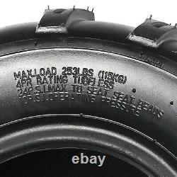 TWO 18x9.50-8 Tires Tyres for Turn Riding Lawn Mower Garden Tractor Go kart 4PLY