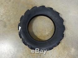 TWO 5.00-15 BKT AS-504 I-3 Traction Implement Tires WITH Tubes 6 ply Hay Rakes