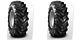 TWO 5.00-15 BKT R-1 Lug Tires & Tubes for ground drive & tractors 6ply Rated