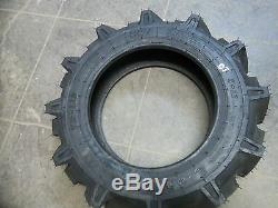 TWO 5x12, 5-12 YANMAR KE-160 R-1 AG LUG 4 Ply Garden TT Tractor Tires