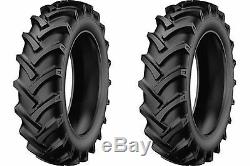 TWO 6.5/80-12 STARMAXX TR60 R1 LUG Tires & Tubes Heavy Duty 6 Ply Rated