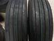 TWO 8.5L-14, 8.5Lx14 Rib Implement Tractor Tires with Tubes 6 ply