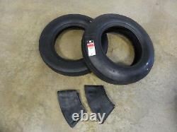 TWO New 6.00-16 Farmboy I-1 Farm Rib Implement Tires WITH Tubes 6 ply