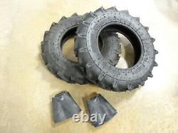 TWO New 7.50-16 ATF L-1630 R-1 8 ply Farm Tractor Lug Tires WITH Tubes