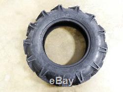 TWO New 8-16 DuraMax AG Deep Lug Compact Tractor Tires 6 ply WITH Tubes