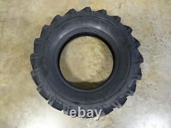 TWO New Deestone 6.00-14 Tractor Lug D402 Tires & Tubes 6 Ply
