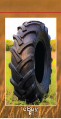 TWO New Tires 18.4 30 K9 Ag Tractor Rear R1 10 Ply Tube Type 18.4x30 DOB