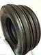 Two 650-16 8 Ply Rated Tractor Tires F2 3 Rib With Tubes 65016