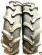 Two New 7.50-16 Farm Tractor Lug Tires With Tubes 8 Ply 75016 750-16 Heavy Duty