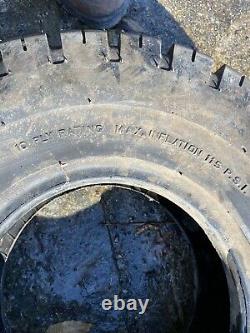 X2 Denman Industrial Lug 10 ply Forklift Tires 6.50-10NHS Tube Type Black Wall
